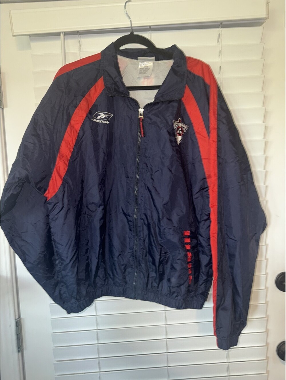 Vintage Rare Old Logo Reebok NFL Tennessee Titans Jacket Windbreaker M Football